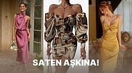 2023 Modası En Güzel Saten Elbise Model Tavsiyeleri