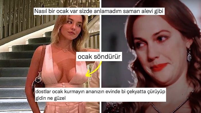 "Ocak Söndürür" Notuyla Ünlü Oyuncunun Fotoğrafını Paylaşan Kullanıcıya Gelen Kapak Gibi Cevaplar!