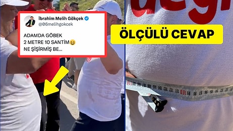 'Senin Çapın Kaç?' Melih Gökçek ve Tanju Özcan Arasındaki Göbek Atışması Güldürdü!