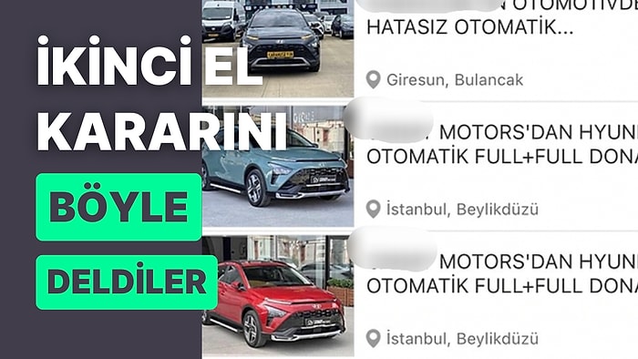 Tersten Çamoluk! İkinci El Araç Fiyatları Sıfır Otomobil Fiyatlarını Geçmeyecek Kararını Böyle Deldiler