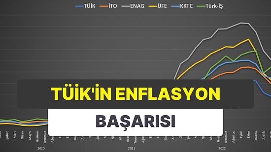 Enflasyondaki Ayrışmanın Resmini Çizdik: TÜİK, Diğer Bütün Hesaplamaların Altında Kalıyor