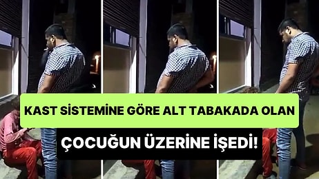 Hindistan'da İktidar Partisi Liderlerinden Birinin Alt Tabakada Yer Alan Bir Çocuğun Üzerine İşediği İddiası