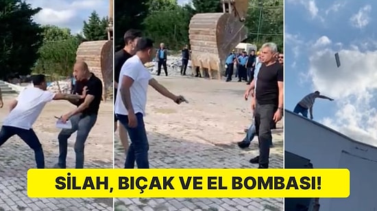 İBB Ekiplerine Böyle Direndiler: Silah, Bıçak ve El Bombası!