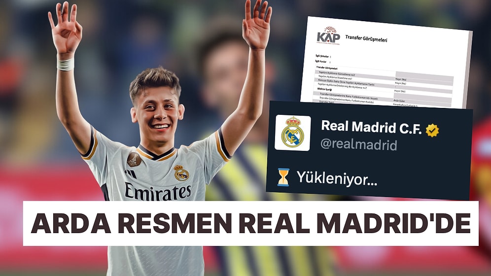 Real Madrid Transferi Resmen Duyurdu: Arda Güler Yola Çıktı!