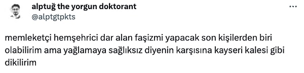 Güzel tehdit...