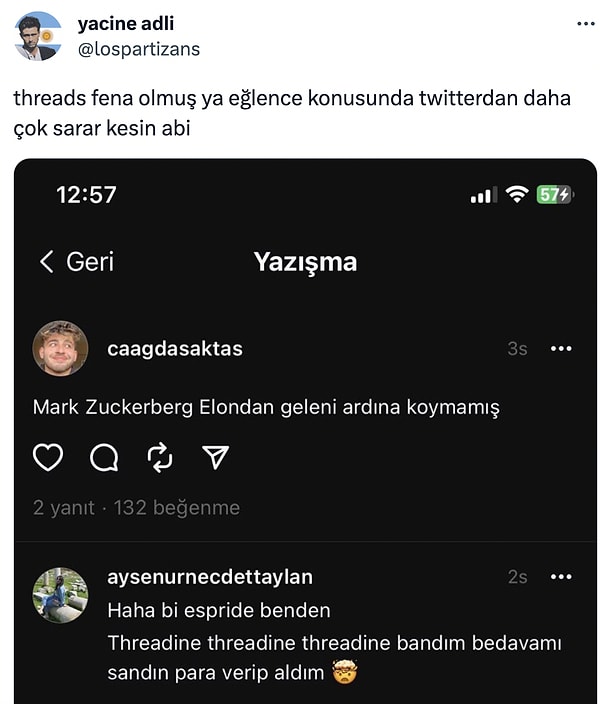 Kaliteyi yeterli bulmayanlar...