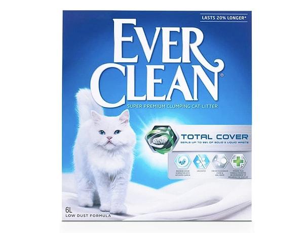 Ever Clean Total Cover Kedi Kumu Her Yaşa Uygun Hijyen Plus Formül 6 L