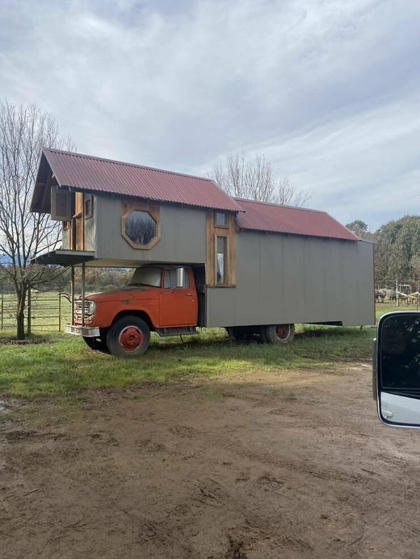 16. Очень изобретательный автодом!