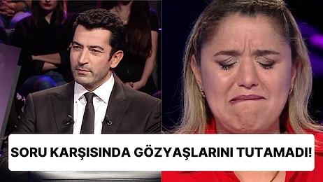 Kim Milyoner Olmak İster'de Kenan İmirzalıoğlu'nun Sorusunu Duyan Yarışmacı Gözyaşlarına Hakim Olamadı!