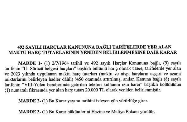 7 Temmuz tarihli Resmi Gazete'de yayımlanan ve yürürlüğe giren kanun kapsamında Türkiye'ye yurt dışından getirilen telefonların kayıt altına alınması için belirlenen miktarda rekor zam yapıldı.
