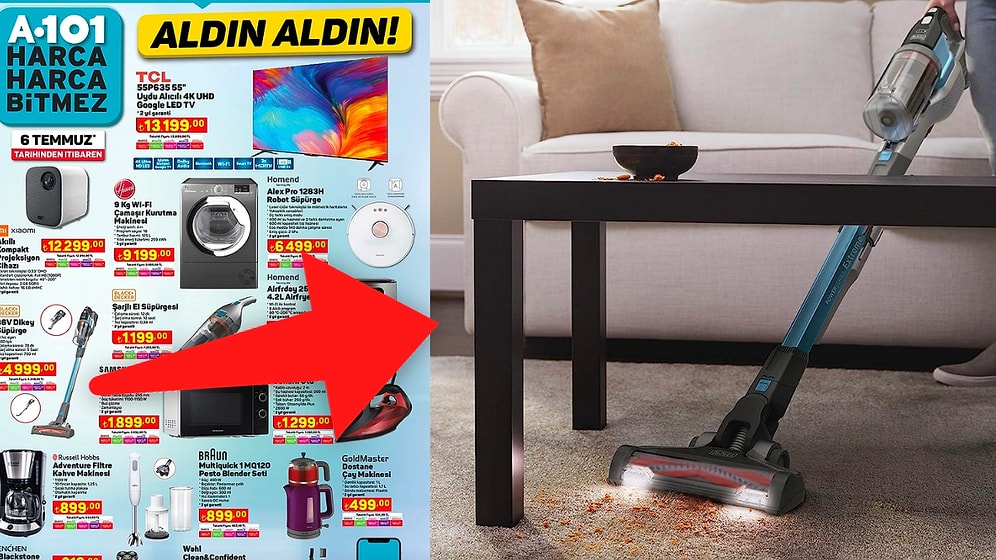A101'de Satışa Sunulan Black Decker Kablosuz Dikey Süpürge Alınır mı? Özellikleri ve Yorumları