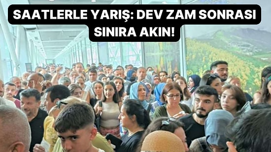 Vergi Zammını Duyan Sınır Kapılarına Koştu: Rekor Yoğunluk Yaşandı