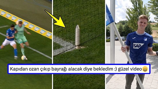 Ozan Kabak'ın Omzuyla Korner Bayrağını Kıran Marius Bülter'in Eğlenceli Transfer Videosu Viral Oldu
