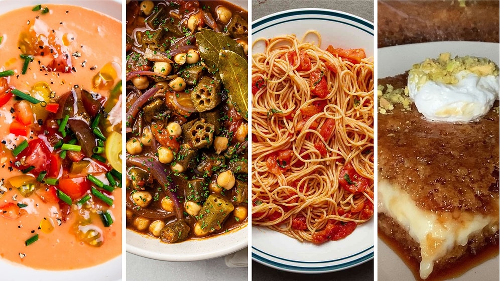 "Bugün Ne Pişirsem?" Diye Düşünenlere Birbirinden Lezzetli Yemek Tariflerinden Oluşan Günün Menüsü