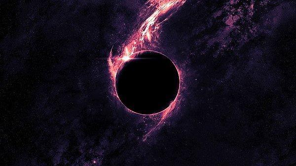 Kara deliğin uzaya etkisi