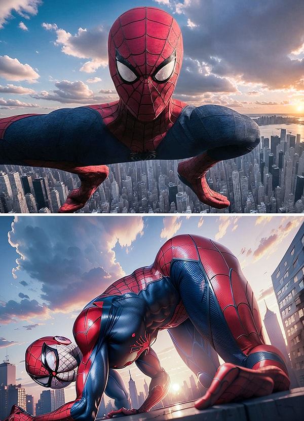 40. А я ведь просто хотел несколько крутых изображений Человека-паука