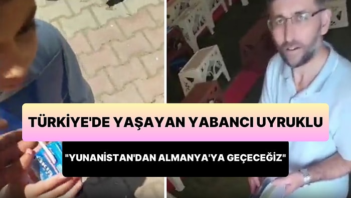 Türkiye'de Yaşayan Yabancı Uyruklu, Çocuğu İçin Yunanistan Üzerinden Almanya'ya Gideceğini Söyledi