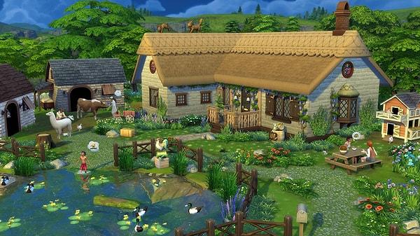 8. The Sims 4 Cottage Living