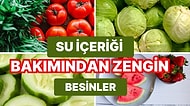 Sıcaklarda İyi Gider! Susuzluğunuzu Gidermeye Yardımcı Su İçeriği Bakımından Zengin  Besinler
