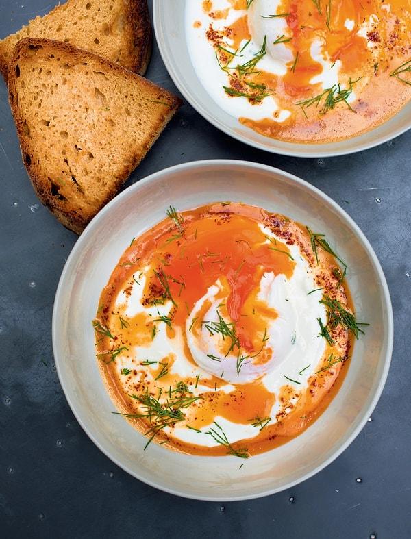 Çilbir, or Turkish Eggs, is a delightful dish that showcases the artistry of Turkish cuisine.