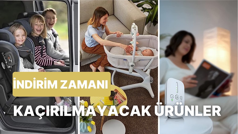 Anne Babalara Uzuuuuun Bir "Oh" Çektirecek Bol İndirimli Bebek ve Çocuk Ürünleri