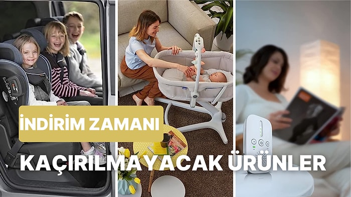 Anne Babalara Uzuuuuun Bir "Oh" Çektirecek Bol İndirimli Bebek ve Çocuk Ürünleri