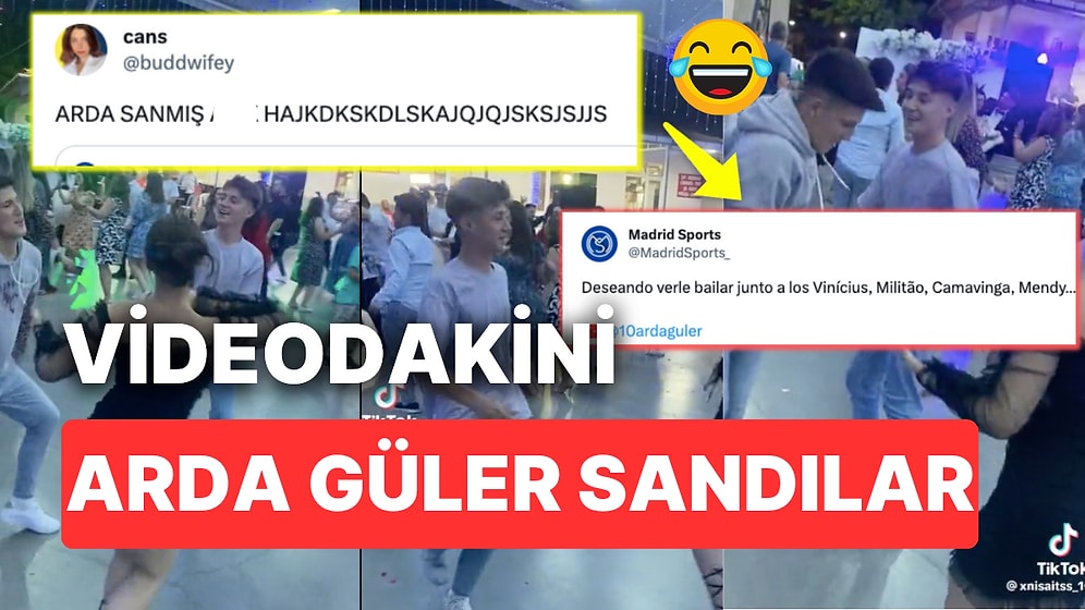 Madridliler'i Arda Güler'e Olan Benzerliğiyle Dumura Uğratan Gencin TikTok Videosu Kafanızı Karıştıracak
