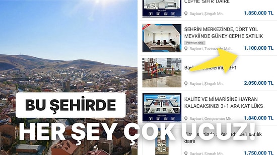 "Bayburt'ta Ekonomik Kriz Yok" Diyen Kullanıcı Verdiği Fiyat Örnekleriyle Herkesi Şoka Uğrattı!