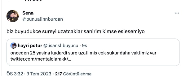 Sanal aplikasyonlar yaramadı pek, gerçek hayatta eşleşmeler yalan oldu. Böyle böyle uzun bir yolu var diye düşünüyorum...