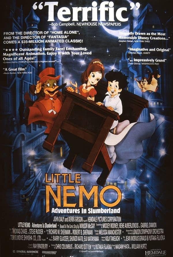 6. Little Nemo: Adventures in Slumberland (1989) (IMDB: 7.1)