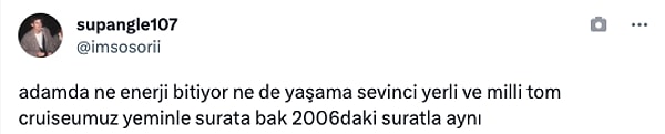 "Yerli ve milli Tom Cruise"