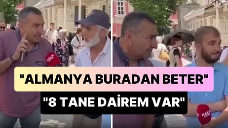 Almanya'da Geçinemediğini Belirten Gurbetçi: 'Avrupa Buradan Beter, 8 Tane Dairem Var'