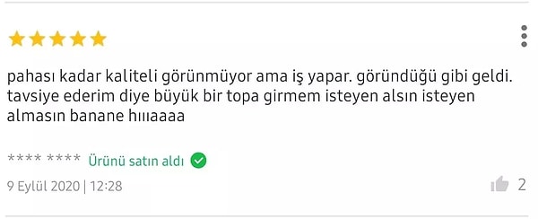 Şimdi tavsiye edersin beğenmezler falan.