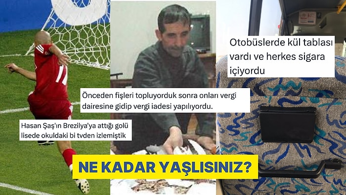 Ne Kadar Yaşlı Olduklarını Göstermek İçin Yaşadıklarını Anlatarak Nostalji Rüzgarı Estiren Kişiler