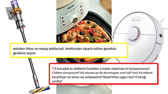 Airfryer, Dyson ve Robot Süpürge Satın Almanın 'Statü Göstergesi' Olduğunu Savunan Vatandaş Tartışma Yarattı