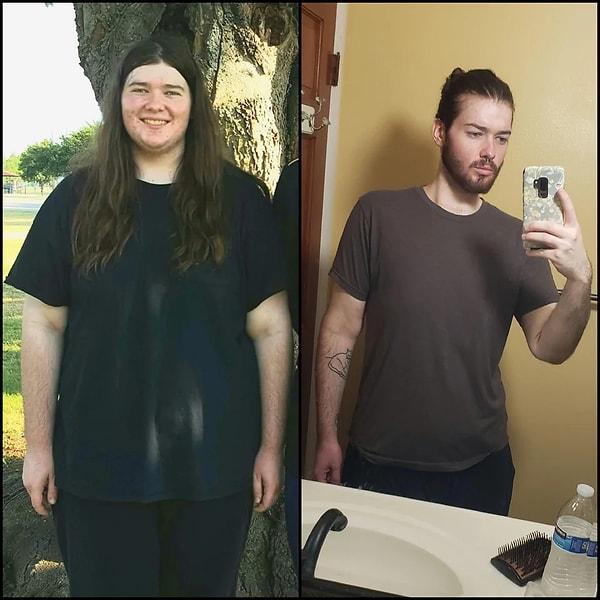 12. "Önceden kendimden nefret ediyordum. 55 kilo verdim ve çok değiştim. Şimdiyse eski halimi affediyorum."