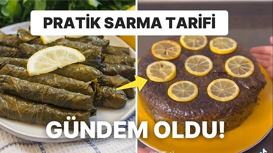 Görünce Gözlerinize İnanamayacağınız Tek Tencere Sarma Tarifine Gelen Birbirinden Komik Yorumlar!