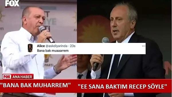 Cumhurbaşkanı Recep Tayyip Erdoğan ile Muharrem İnce arasında gündem olan atışma: