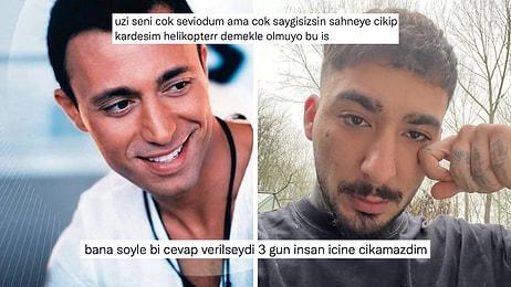 "Benim Önüme Mustafa Sandal'ı Çıkaramazsın" Diyen Uzi'ye Mustafa Sandal'dan Ders Niteliğinde Kapak Gibi Cevap!