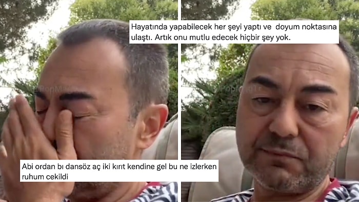 Serdar Ortaç'ın Açtığı Canlı Yayınlardaki Mutsuz Hali ve Söylemleri Sosyal Medyayı İkiye Böldü