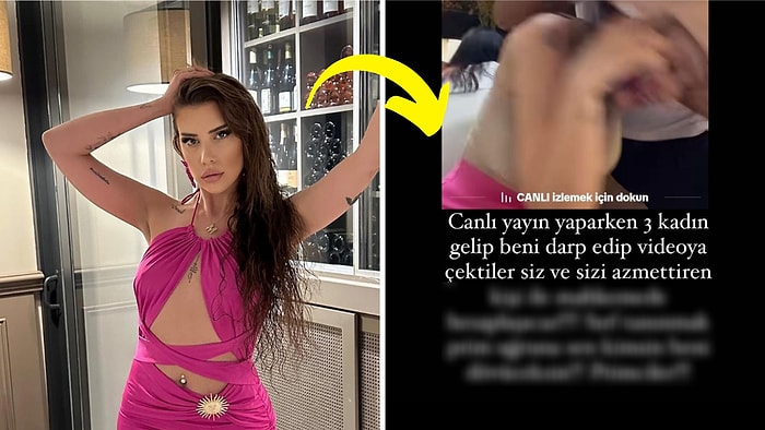 Eski Kısmetse Olur Yarışmacısı Melis Buse Betkayan Canlı Yayın Sırasında Üç Kadının Saldırısına Uğradı!