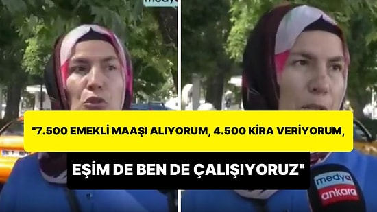 7.500 TL Emekli Maaşı Olup Eşiyle Birlikte Çalıştığını Belirten Kadın 'Geçinemiyorum' Diyenlere 'Nankör' Dedi
