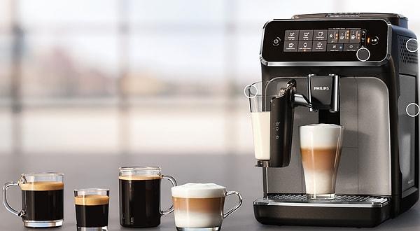 My Coffee Choice ile aromanın sertliğini ve kahve miktarını ayarlayabilirsiniz.