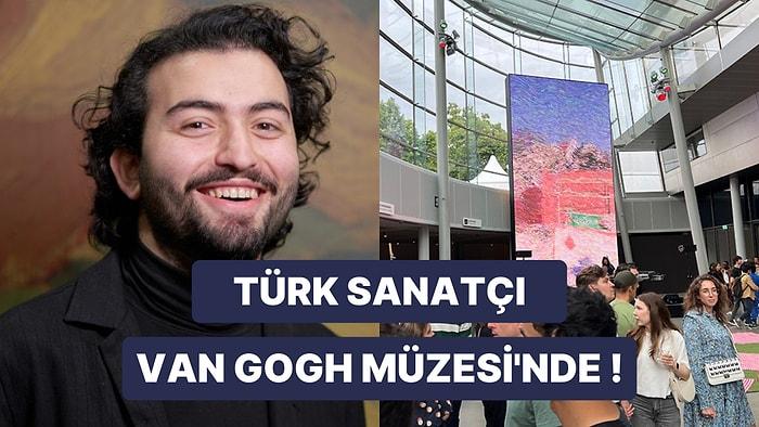 Türk Sanatçı Ahmet Emin Batman'ın "Deprem" Konulu Eseri Van Gogh Müzesi'nde Sergilendi!