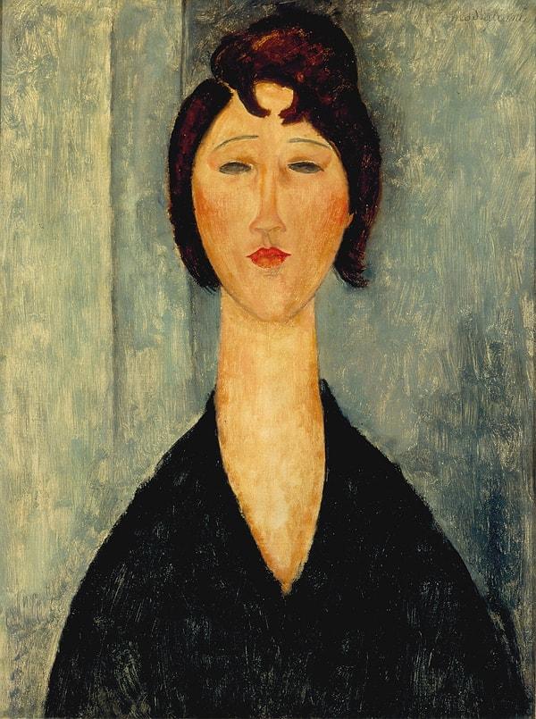 14. "Ruhunu görebildiğimde gözlerini de çizeceğim" diyen ressam Modigliani."