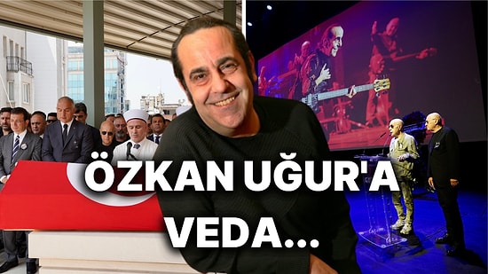 Sevenleri Usta Sanatçı Özkan Uğur'a Gözyaşları İçinde Veda Etti...