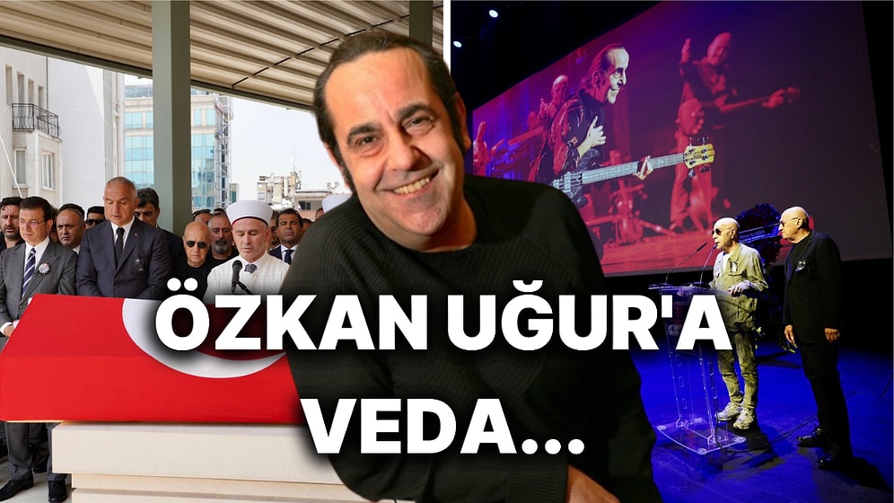Sevenleri Usta Sanatçı Özkan Uğur'a Gözyaşları İçinde Veda Etti...
