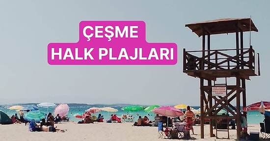 Begonvilli Taş Sokaklardan Denize Doğru: En Sevilen Çeşme Halk Plajları