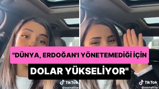 'Dünya, Erdoğan'ı Yönetemediği İçin Dolar Yükseliyor' Diyen Kadın