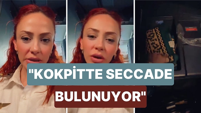 Kuveyt Hava Yolları Pilotu Elif Güveyler THY'nin "Kokpitte Namaz" Düzenlemesine Karşı Bir Video Yayınladı